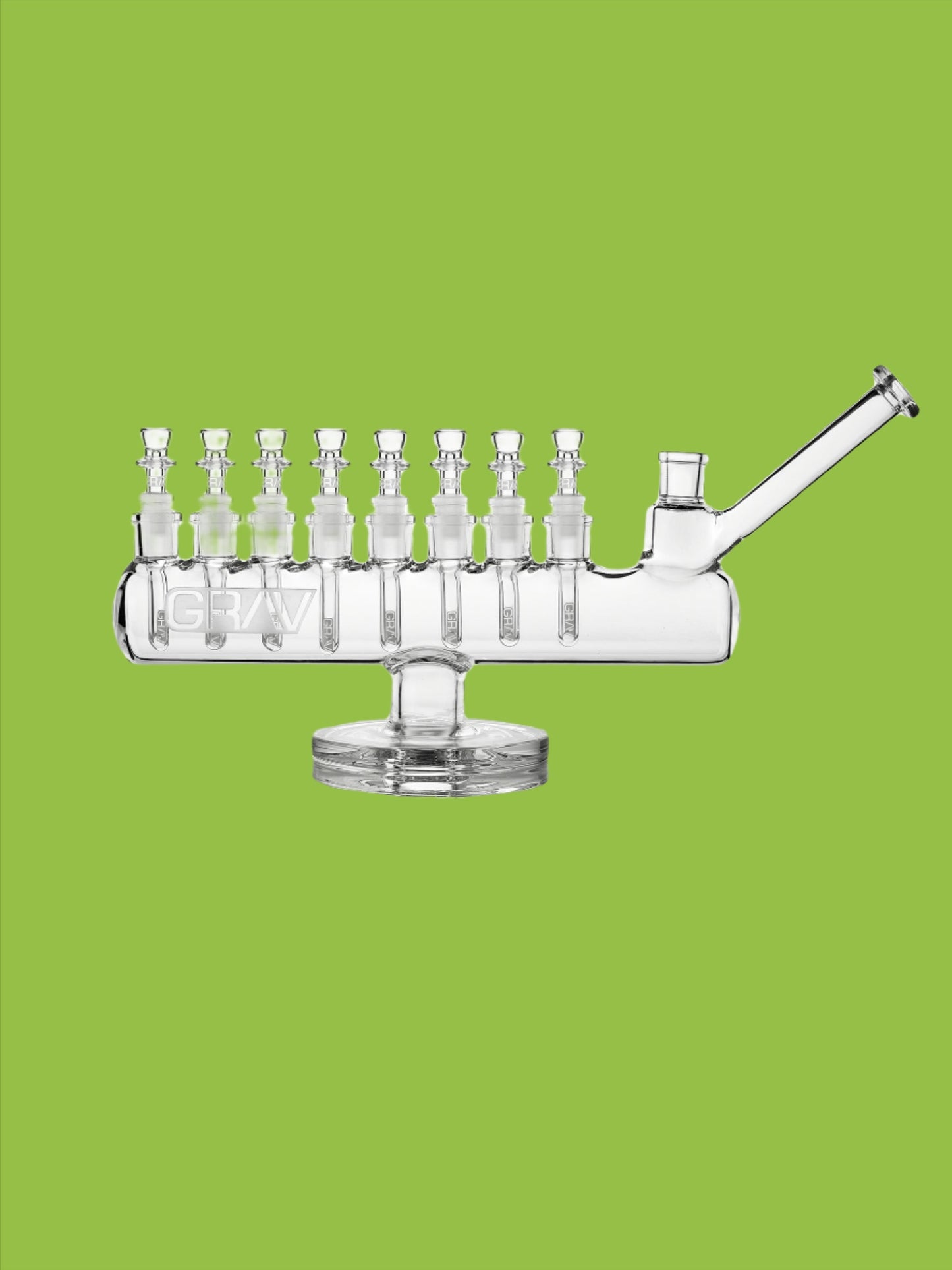 GRAV® Clear Menorah